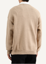 Pull Col Rond Beige Homme Onyx 2