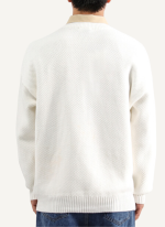 Pull Col Rond Blanc Homme Onyx 2