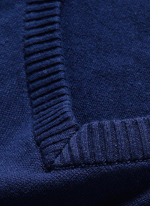 Pull Homme Col V Bleu Foncé 3