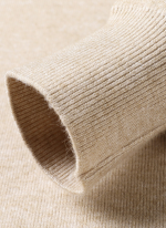 Pull Col Montant Beige Essentiel Pour Homme 4