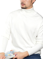 Pull Col Roule Confort Blanc Homme 5 Pull Col Roule Confort Blanc Homme 5