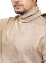 Pull Col Roule Confort Camel Homme 2 Pull Col Roule Confort Camel Homme 2