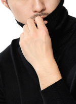 Pull Col Roule Confort Noir Homme 2 Pull Col Roule Confort Noir Homme 2
