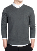 Pull Homme Col V Noir En Coton 2 Pull Homme Col V Noir En Coton 2