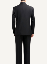 Veste Mao Minimaliste Noir 1